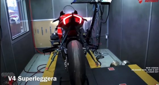 Ducati V4 Superleggera vs BT Moto V4R Dyno